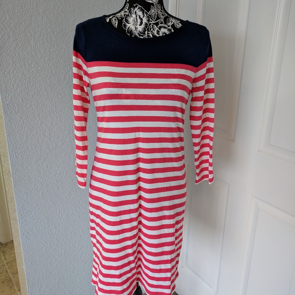NWT Old Navy Striped Knee length dress Size S